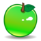 Green Apple emoji on Emojidex